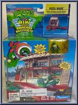 Bodacious Battlesets - Pizza Wars (with Card) from Teenage Mutant Ninja Turtles - Mini Mutants manufactured by Playmates [Front]