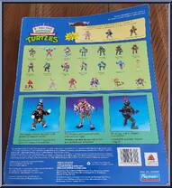 Classic Party Reptile Leo from Teenage Mutant Ninja Turtles - Bodacious Birthday Turtles manufactured by Playmates [Back]