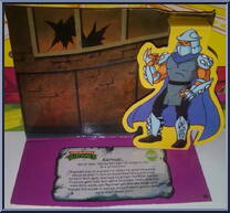 Raphael (Soft Head) from Teenage Mutant Ninja Turtles - 1988 - Basic Figures manufactured by Playmates [Front]