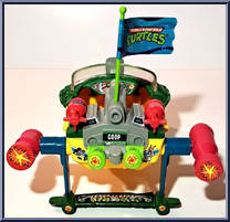 Raph's Sewer Speed Boat from Teenage Mutant Ninja Turtles - 1991 - Accessories manufactured by Playmates [Loose]