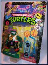 Rappin' Mike from Teenage Mutant Ninja Turtles - Rock 'N Rollin' Turtles manufactured by Playmates [Front]