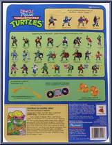 Rappin' Mike from Teenage Mutant Ninja Turtles - Rock 'N Rollin' Turtles manufactured by Playmates [Back]