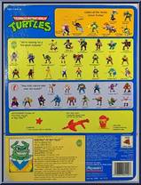 Ray Fillet from Teenage Mutant Ninja Turtles - 1990 - Basic Figures manufactured by Playmates [Back]