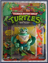 Ray Fillet from Teenage Mutant Ninja Turtles - 1990 - Basic Figures manufactured by Playmates [Front]