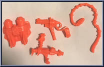 Scale Tail  from Teenage Mutant Ninja Turtles - 1992 - Basic Figures manufactured by Playmates [Loose]