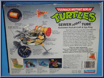 Sewer Army Tube from Teenage Mutant Ninja Turtles - 1989 - Accessories manufactured by Playmates [Back]