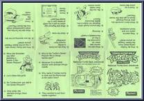 Sewer Playset from Teenage Mutant Ninja Turtles - 1989 - Accessories manufactured by Playmates [Instructions]