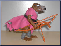 Splinter from Teenage Mutant Ninja Turtles - 1988 - Basic Figures manufactured by Playmates [Loose]