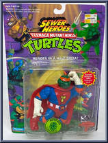 Super Mike [Reissue] from Teenage Mutant Ninja Turtles - Sewer Heroes manufactured by Playmates [Front]