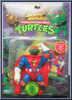 Super Mike [Reissue] from Teenage Mutant Ninja Turtles - Sewer Heroes manufactured by Playmates [Front]
