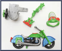 Toon Cycle from Teenage Mutant Ninja Turtles - 1992 - Accessories manufactured by Playmates [Loose]