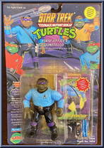 First Officer Donatello from Teenage Mutant Ninja Turtles - Star Trek Turtles (with Cards) manufactured by Playmates [Front]
