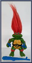 Turtle Troll Raph from Teenage Mutant Ninja Turtles - Troll Turtles manufactured by Playmates [Loose]