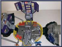Carry Along Communicator Playset (with Cards) from Teenage Mutant Ninja Turtles - Mini Mutants manufactured by Playmates [Loose]