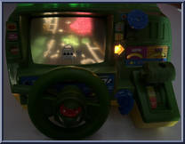 Turtle Dashboard from Teenage Mutant Ninja Turtles - Role Play manufactured by Playmates [Loose]