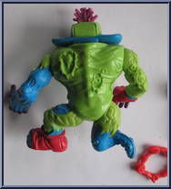 Wyrm from Teenage Mutant Ninja Turtles - 1991 - Basic Figures manufactured by Playmates [Loose]