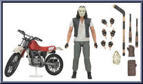 Casey Jones / Dirt Bike from Teenage Mutant Ninja Turtles - 1990 Movie - Exclusives manufactured by Neca [Loose]