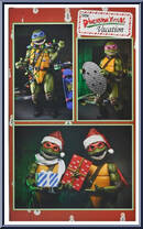 Dimension X-Mas Vacation from Teenage Mutant Ninja Turtles - 1990 Movie - Exclusives manufactured by Neca [Back]