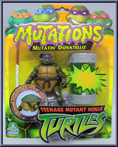 Mutatin' Donatello from Teenage Mutant Ninja Turtles - Animated - Mutations manufactured by Playmates [Front]