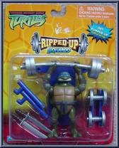 Ripped Up: Leo from Teenage Mutant Ninja Turtles - Animated - Mini 3 Inch Figures manufactured by Playmates [Front]