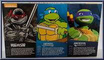 Leonardo 3-Pack from Teenage Mutant Ninja Turtles - Classic Collection - Exclusives manufactured by Playmates [Back]
