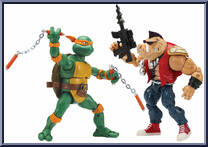 Michelangelo vs. Bebop Action Figure