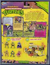 Raphael from Teenage Mutant Ninja Turtles - Classic Collection - 90th Reissue manufactured by Playmates [Back]