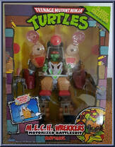 Raphael from Teenage Mutant Ninja Turtles - Classic Collection - M.E.C.H Wrekkers manufactured by Playmates [Front]