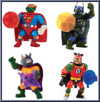 Sewer Heroes 4-Pack Action Figure