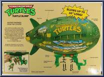 Turtle Blimp from Teenage Mutant Ninja Turtles - Classic Collection - Accessories manufactured by Playmates [Back]