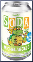 Michelangelo from Teenage Mutant Ninja Turtles - Soda manufactured by Funko [Front]