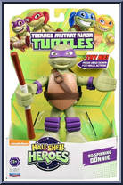 Bo-Spinning Donnie from Teenage Mutant Ninja Turtles - Half Shell Heroes - Basic Series manufactured by Playmates [Front]