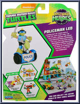 Policeman Leo from Teenage Mutant Ninja Turtles - Half Shell Heroes - Basic Series manufactured by Playmates [Back]
