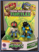 Stockman-Fly & Slash from Teenage Mutant Ninja Turtles - Half Shell Heroes - 2-Packs manufactured by Playmates [Front]