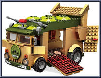 Party Wagon from Teenage Mutant Ninja Turtles - Classic Series manufactured by Mega Bloks [Loose]