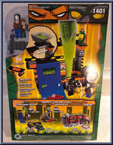 1/4 Pipe Fight from Teenage Mutant Ninja Turtles - 2003 Series manufactured by Mega Bloks [Back]