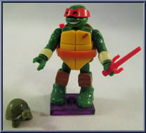 Raphael from Teenage Mutant Ninja Turtles - Blind Bags - Series 2 manufactured by Mega Bloks [Loose]