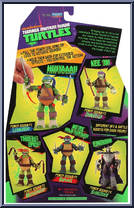 Shredder from Teenage Mutant Ninja Turtles - Nickelodeon - Power Sound FX manufactured by Playmates [Back]