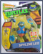 Leo from Teenage Mutant Ninja Turtles - Nickelodeon - Spyline manufactured by Playmates [Front]