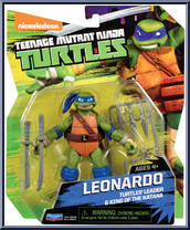 Leonardo from Teenage Mutant Ninja Turtles - Nickelodeon - Re-Deco manufactured by Playmates [Front]