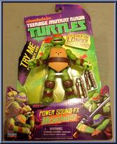Michelangelo from Teenage Mutant Ninja Turtles - Nickelodeon - Power Sound FX manufactured by Playmates [Front]