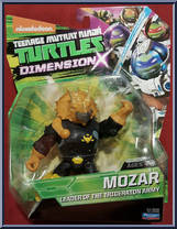 Mozar from Teenage Mutant Ninja Turtles - Nickelodeon - Dimension X manufactured by Playmates [Front]