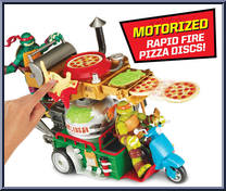 Pizza Thrower from Teenage Mutant Ninja Turtles - Nickelodeon - Vehicles manufactured by Playmates [Loose]