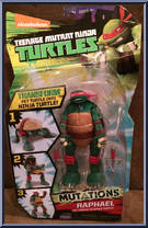 Raphael from Teenage Mutant Ninja Turtles - Nickelodeon - Pet Turtle Into Ninja Turtle manufactured by Playmates [Front]