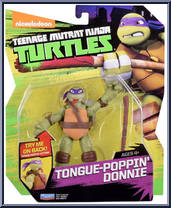Tongue-Poppin' Donnie from Teenage Mutant Ninja Turtles - Nickelodeon - Basic Series manufactured by Playmates [Front]