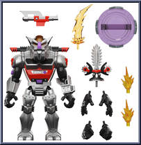Rocksteady (Robotic) from Teenage Mutant Ninja Turtles - Ultimates! manufactured by Super7 [Loose]