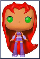 Starfire from Teen Titans Go! - Pop! Vinyl Figures manufactured by Funko [Loose]