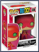 Starfire as The Flash from Teen Titans Go! - Pop! Vinyl Figures manufactured by Funko [Front]