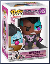 Cyborg from Teen Titans Go! - Night Begins to Shine - Pop! Vinyl Figures manufactured by Funko [Front]