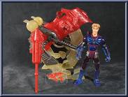 Space Walker Suit and Cale from Titan A.E. - Basic Series manufactured by Hasbro [Loose]